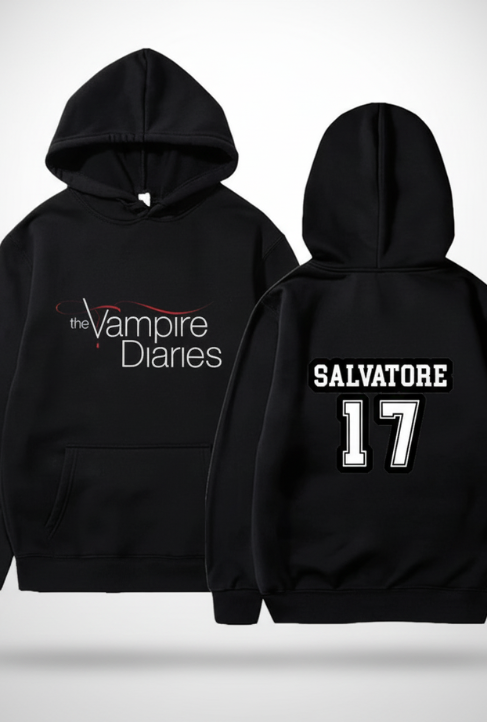 The Vampire Diaries Hoodies Men Clothes Long Sleeve Women Loose Streetwear Autumn Funny Sweatshirt Fashion Casual Hoodies