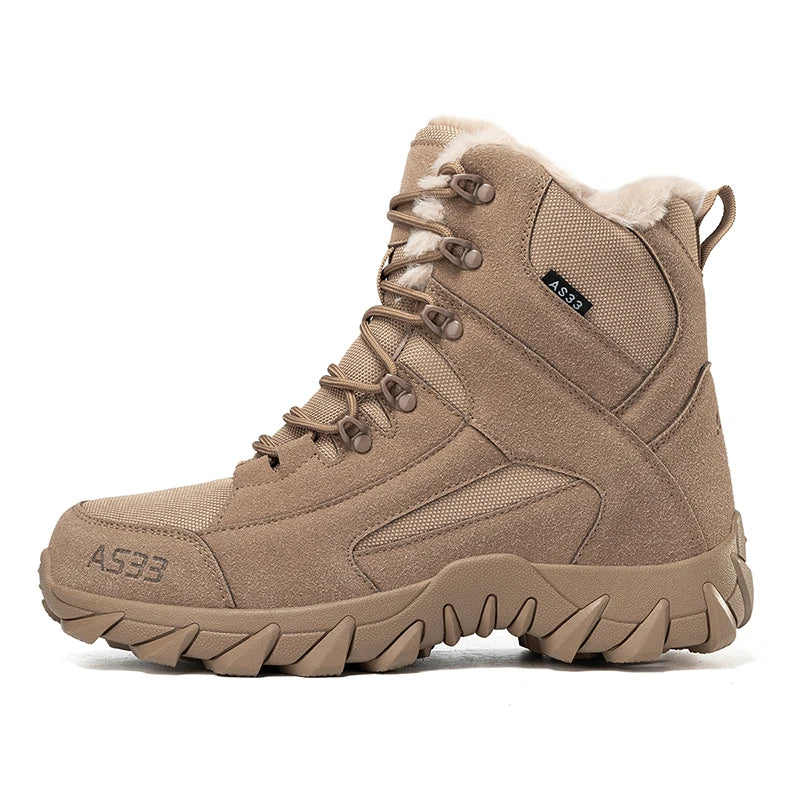 men boots 2025 New Winter Slippers Warm Men Shoes Waterproof Non-Slip Plush Sneakers Male tenis shoes Boots Men Sneakers Winter