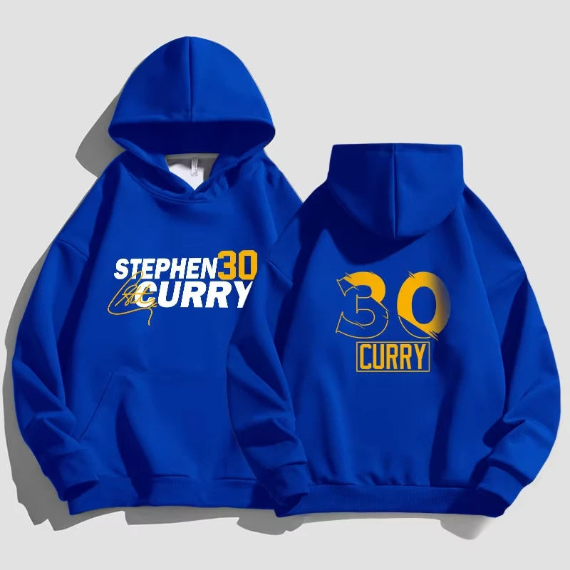 Men's Spring and Autumn New Style Curry Basketball Hat Golden State Stadium Warriors Stephen Hoodie