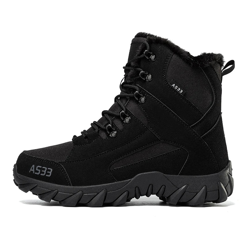 men boots 2025 New Winter Slippers Warm Men Shoes Waterproof Non-Slip Plush Sneakers Male tenis shoes Boots Men Sneakers Winter