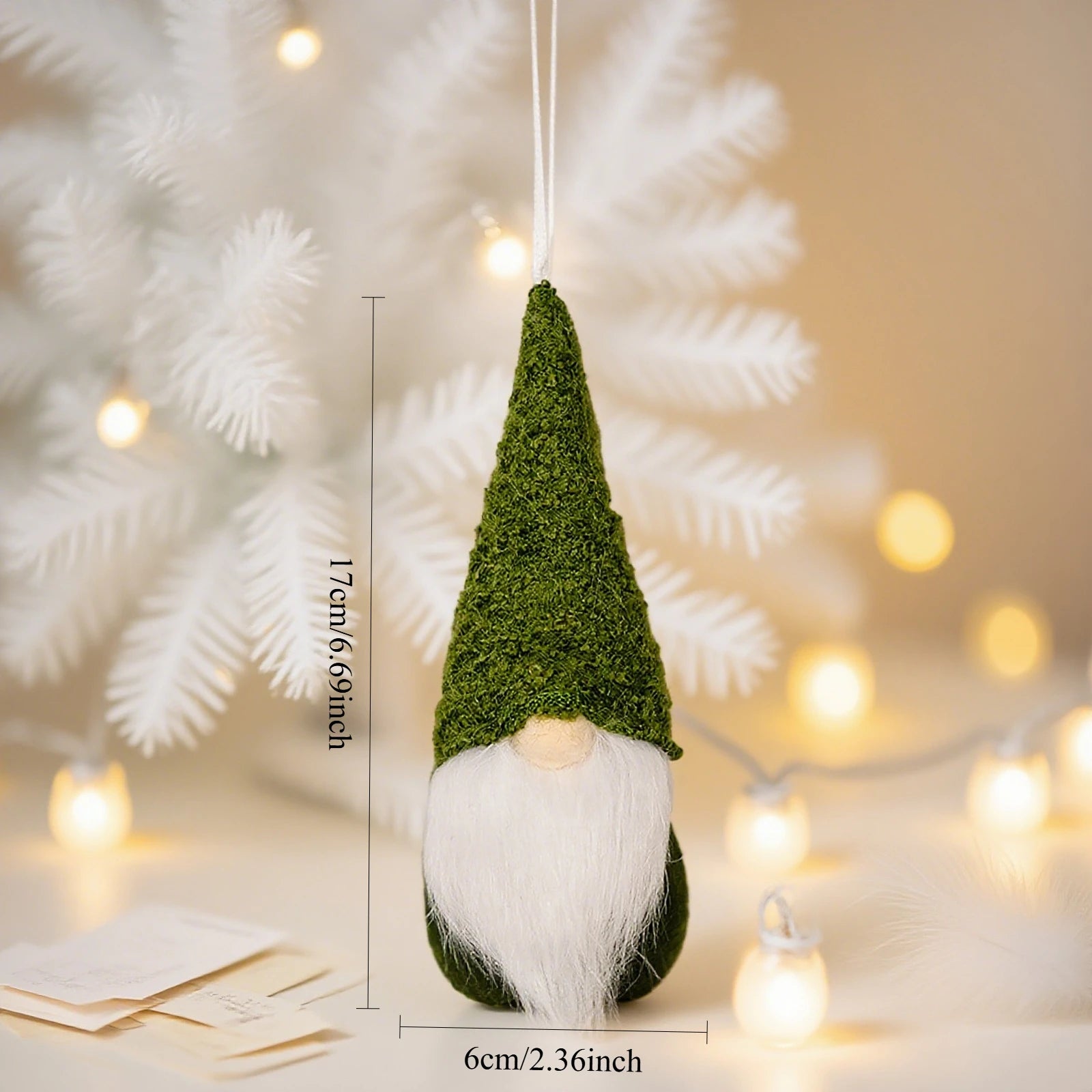 Christmas Decorations Colorful Knitted Christmas Faceless Old Man Hanging Decoration Christmas Tree Decoration, Home Decoration